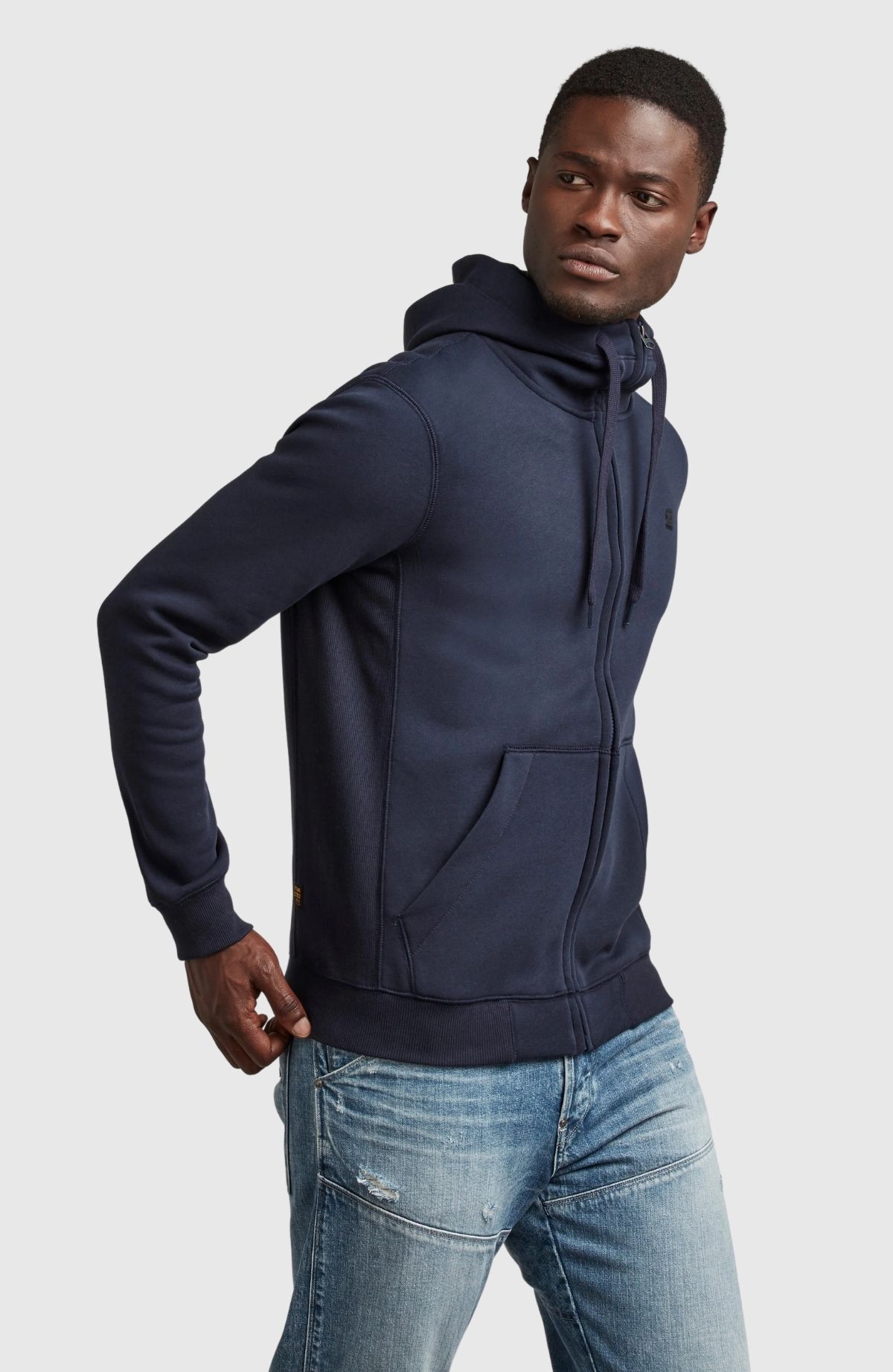 Premium Core Hooded Zip Sweater