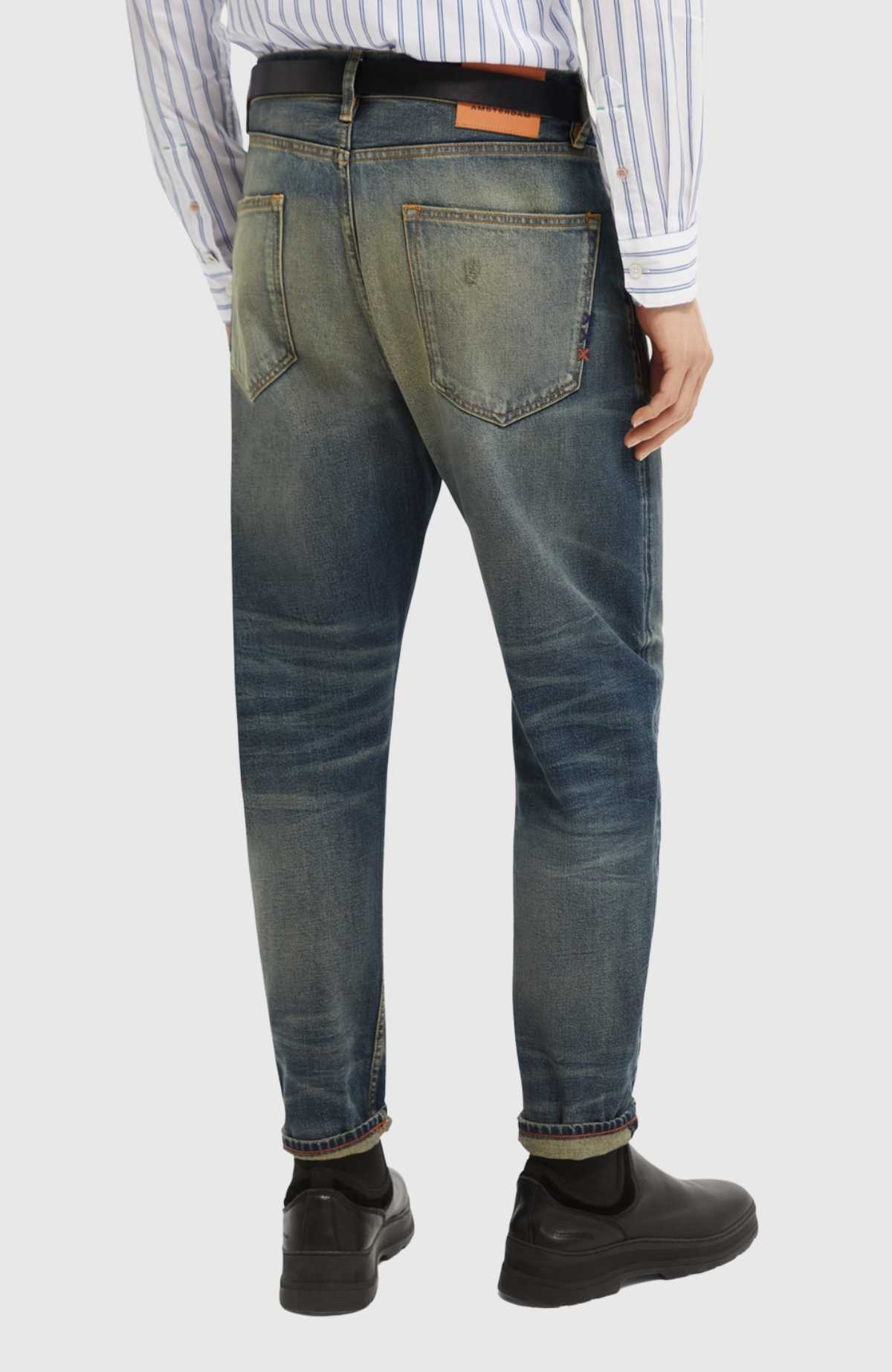 Dean Loose Tapered Jeans In Organic Cotton