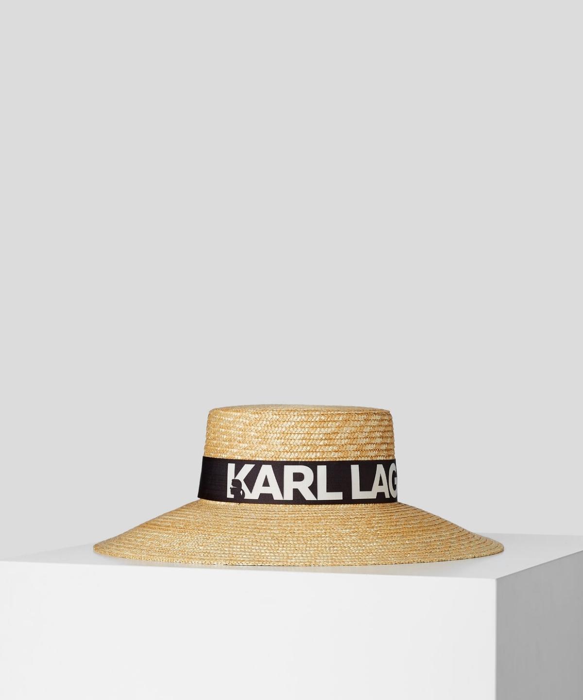 Essential Logo Raffia Hat