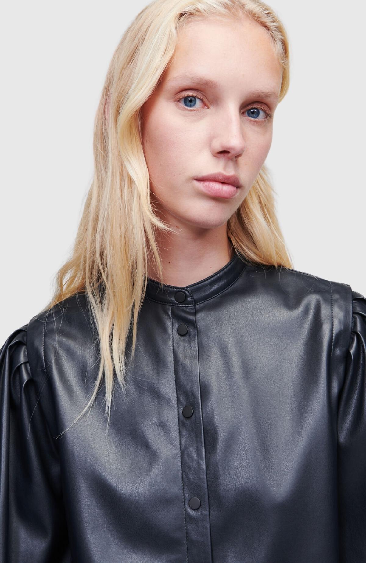 Faux Leather Shirt - Maxx Group