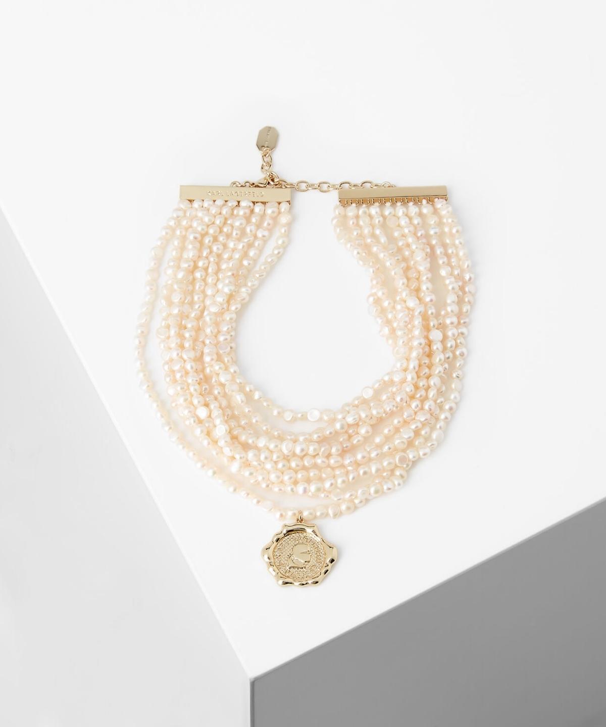 K/Karl Archive Necklace Pearls
