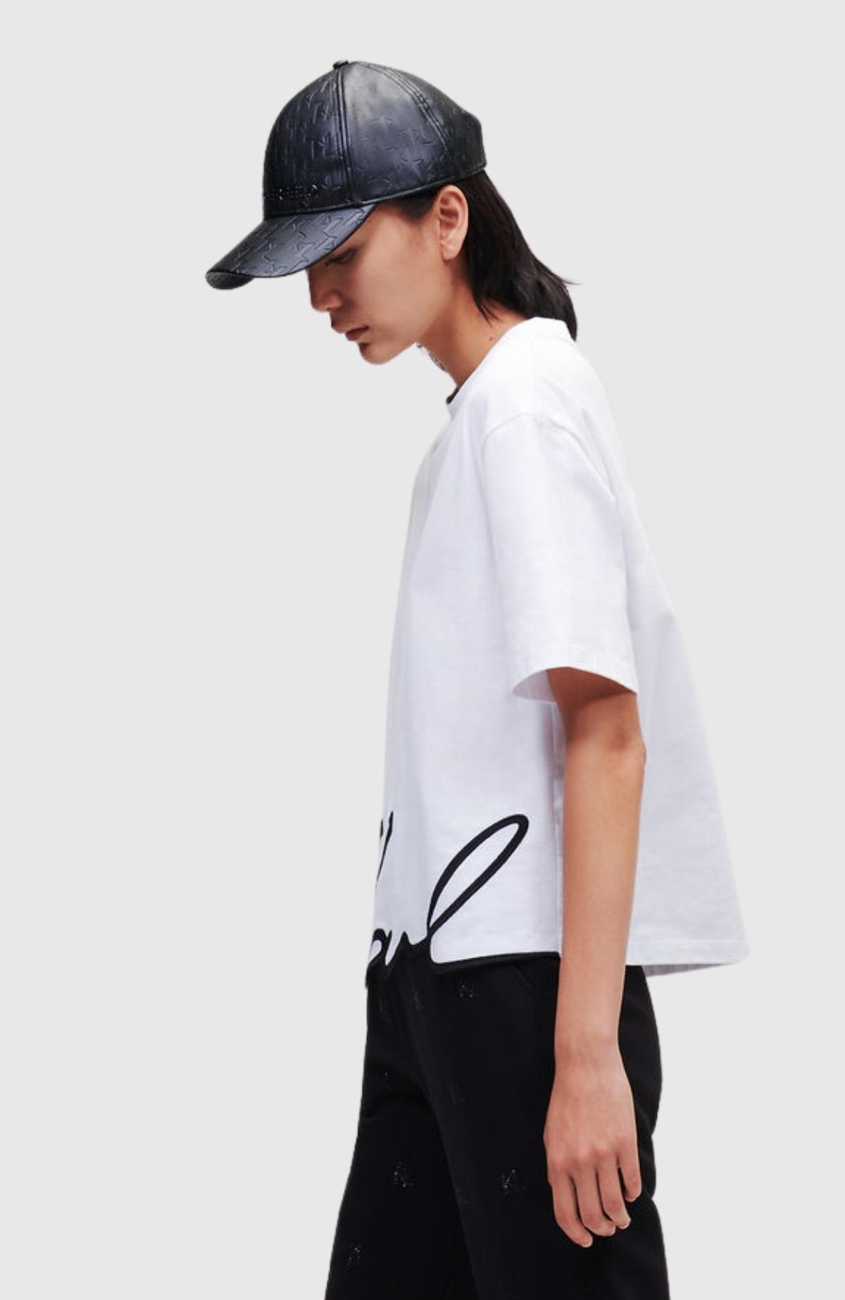 Karl Signature Hem T-Shirt