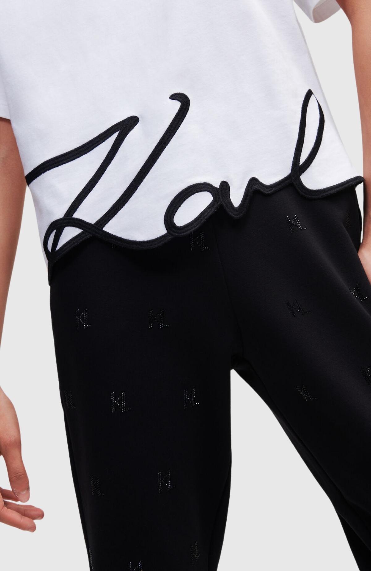 Karl Signature Hem T-Shirt