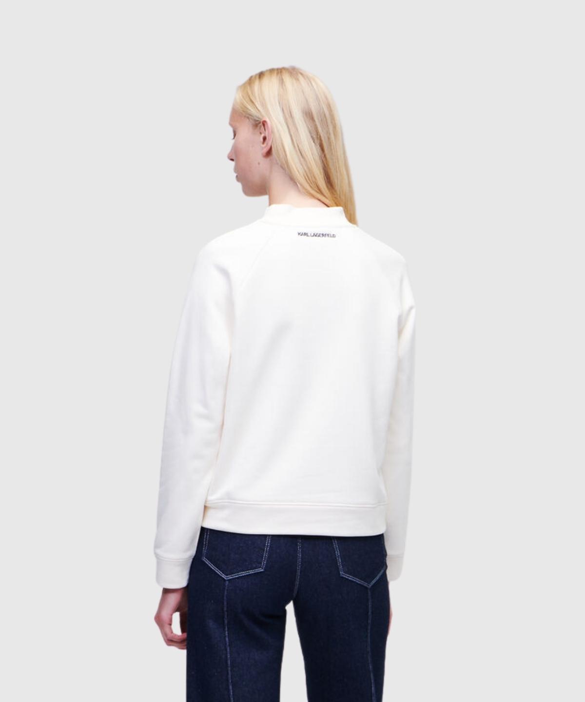 Monogram Rhinestone Sweatshirt