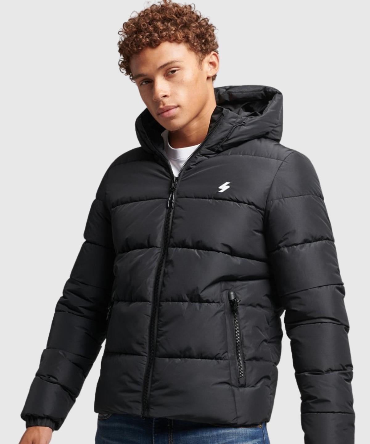 Hooded Sports Puffer