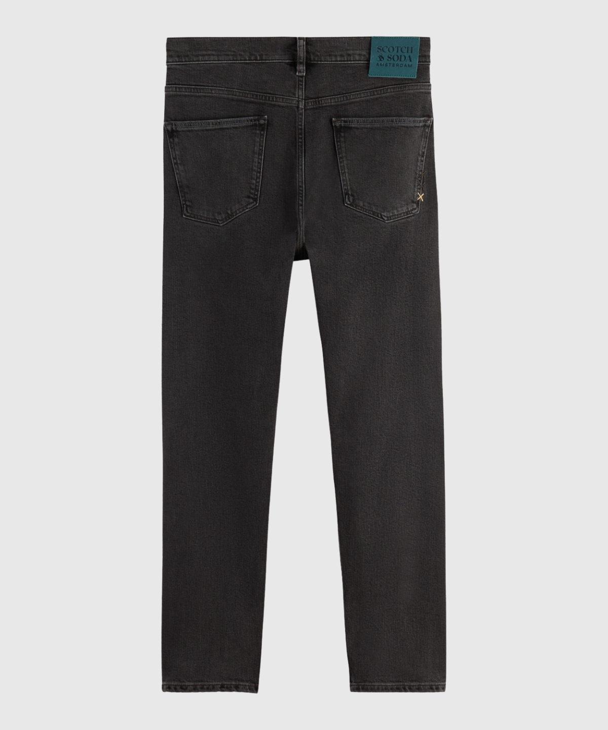 The Drop regular taper jeans in organic cotton — Orion Black
