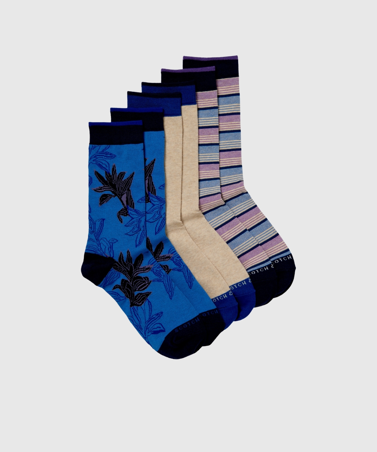 3-pack Cotton-blend socks