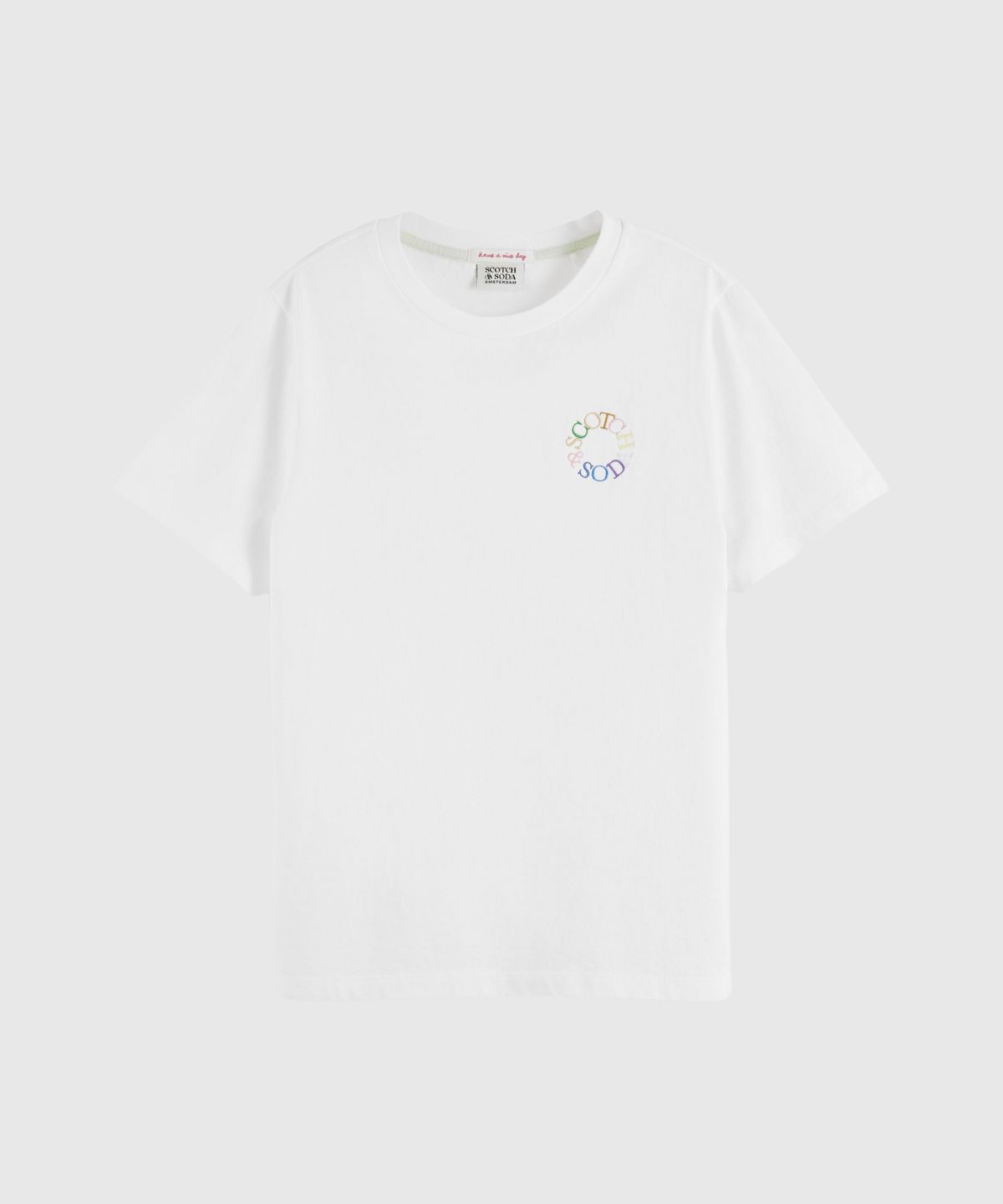 Circle logo regular-fit T-shirt in Organic Cotton