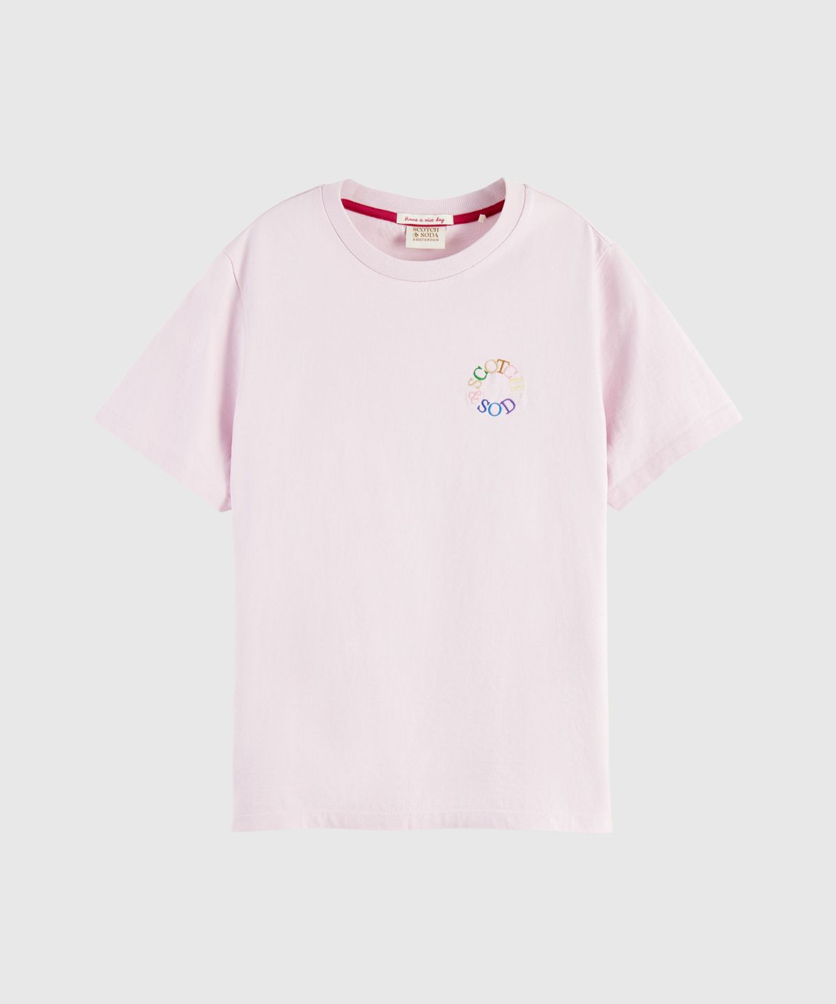 Circle logo regular-fit T-shirt in Organic Cotton
