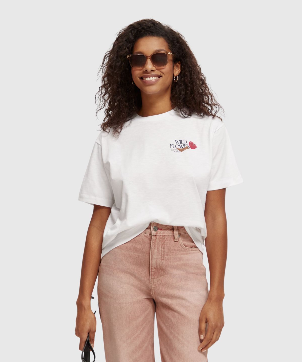 Wildflower loose-fit T-shirt