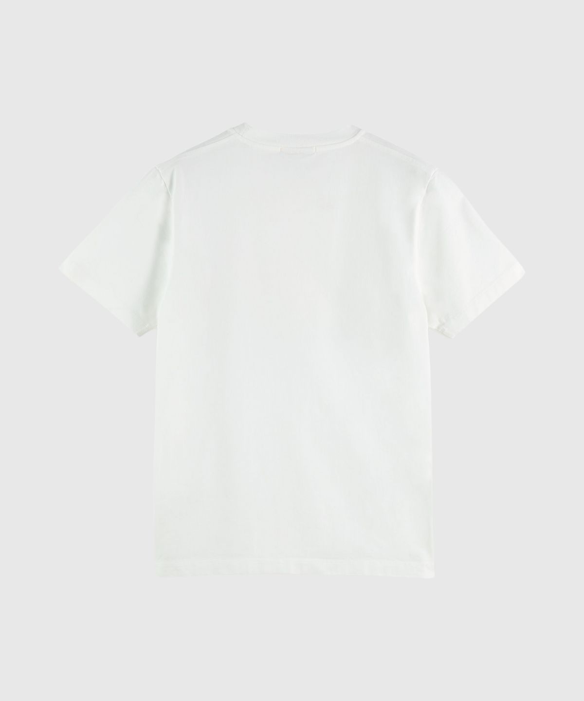 Garment-dye logo artwork regular fit T-shirt