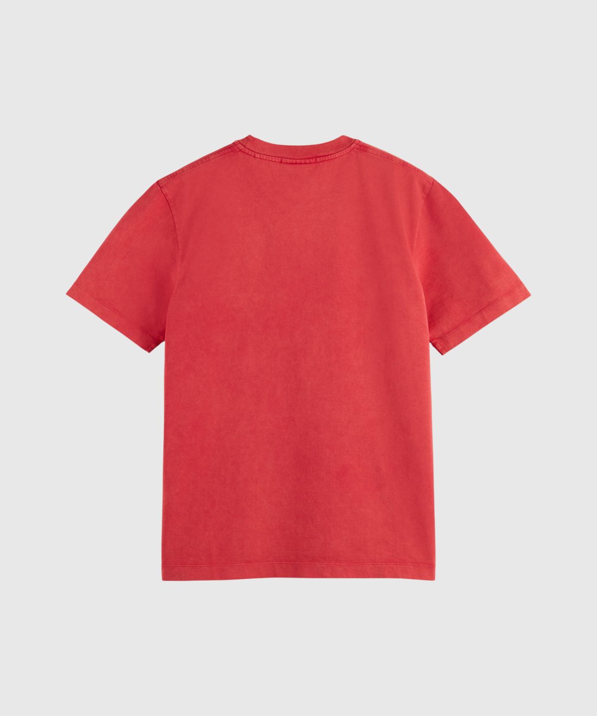Garment-dye logo artwork regular fit T-shirt