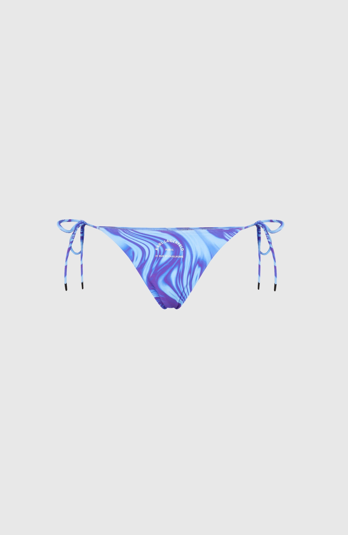 String Bikini Bottoms W/ Logo