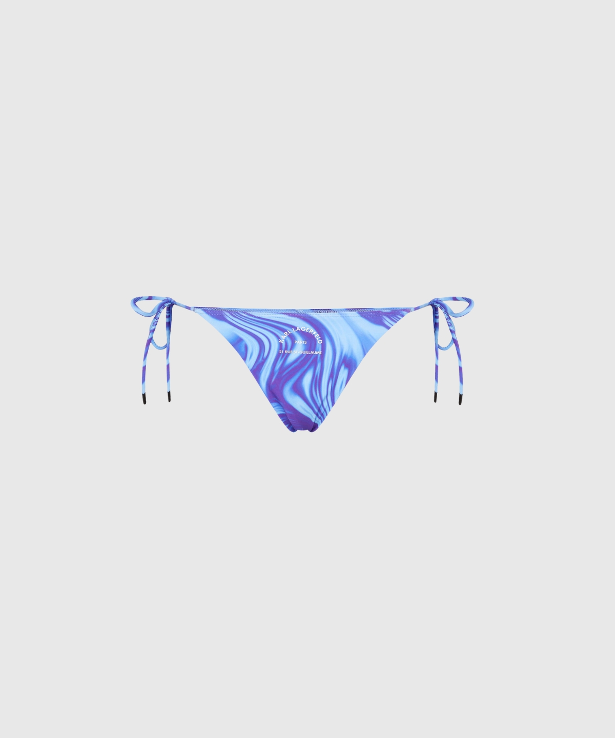 String Bikini Bottoms W/ Logo