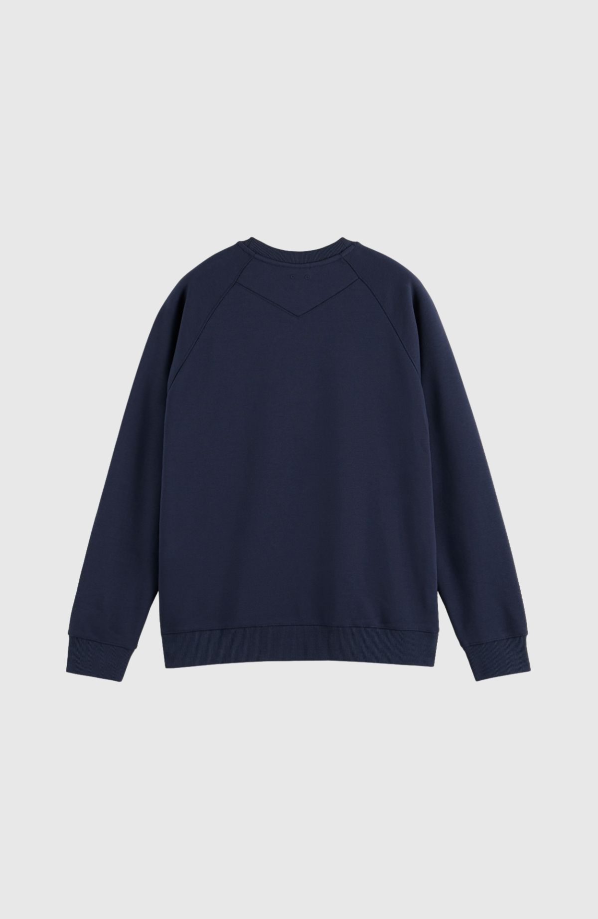 Chest embroidery crewneck sweatshirt