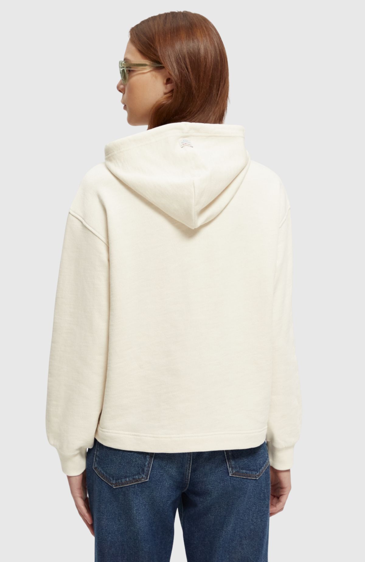 Sakura cropped hoodie in Organic Cotton - Maxx Group