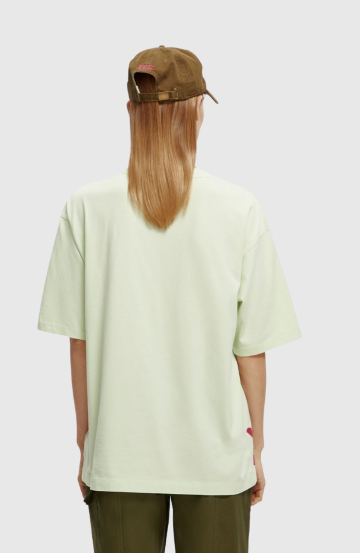 Printed oversized-fit T-shirt in Organic Cotton