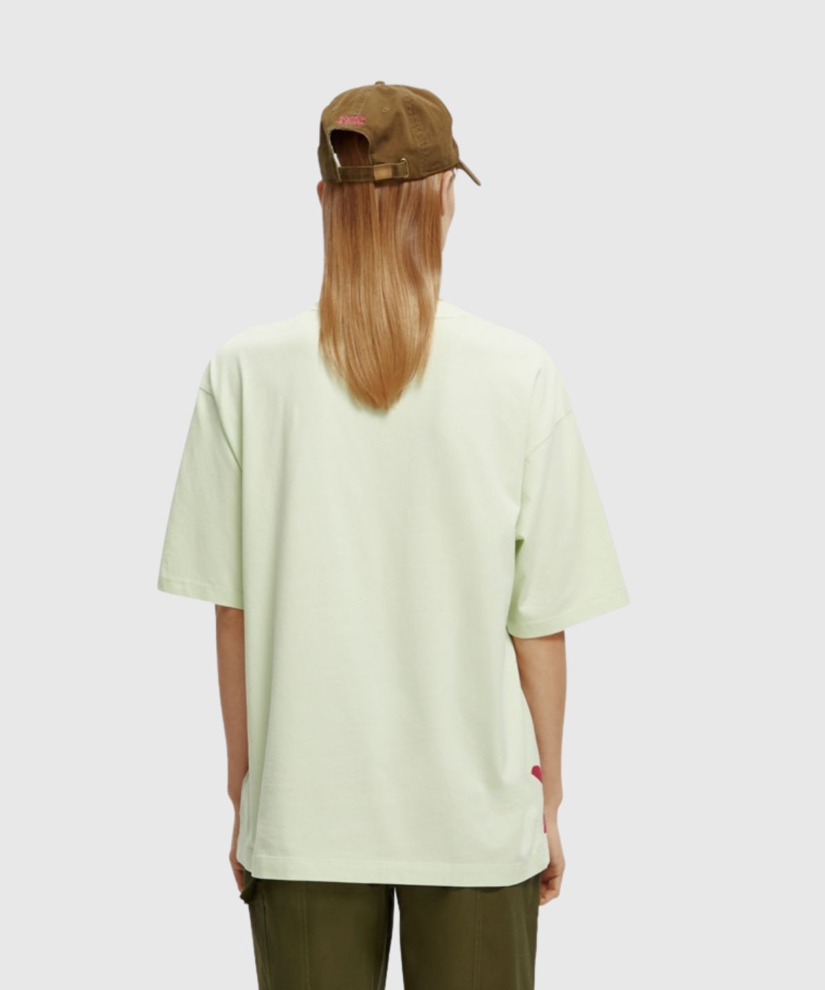 Printed oversized-fit T-shirt in Organic Cotton