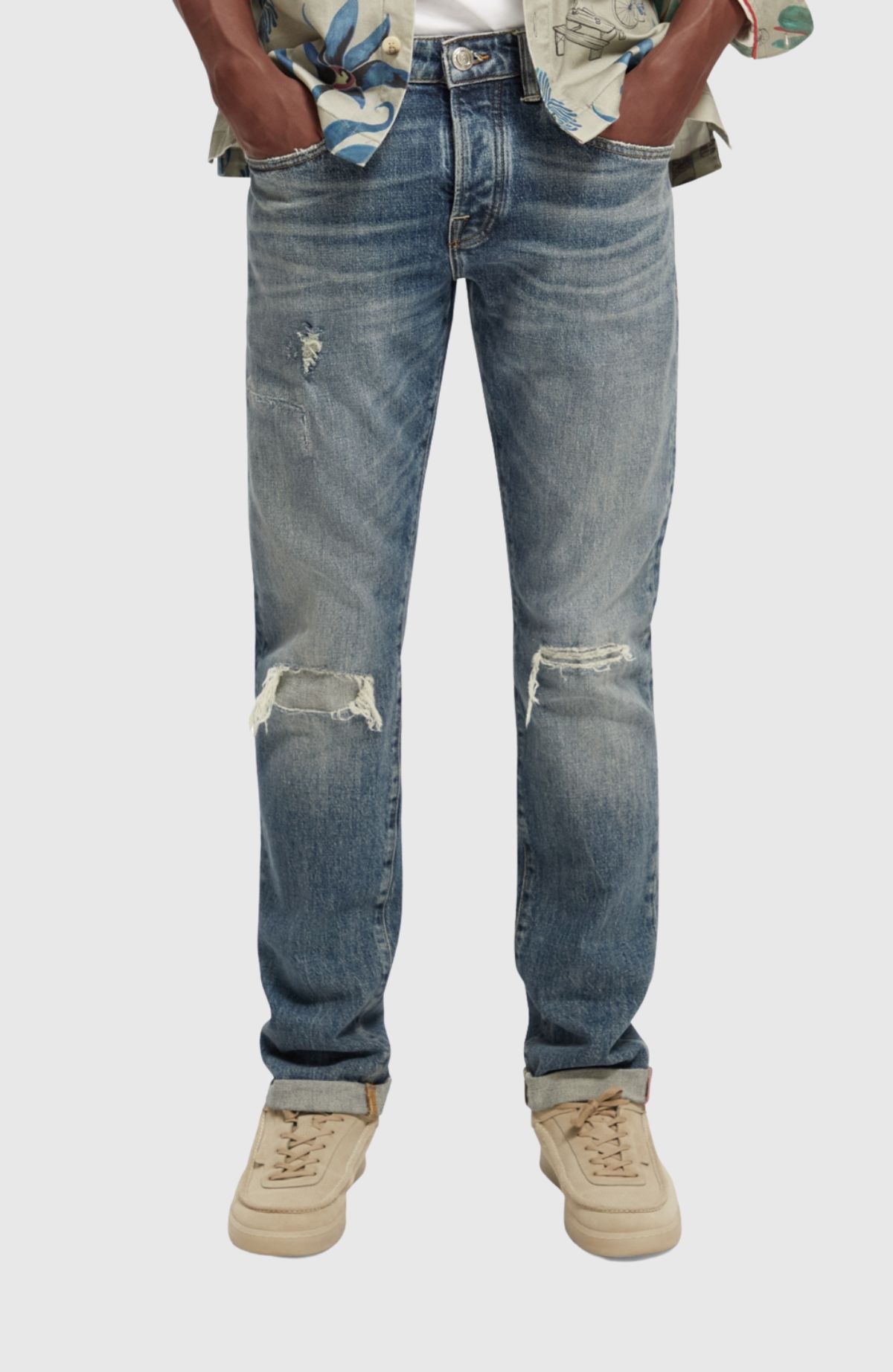 Ralston regular slim jeans  – Blue Crash