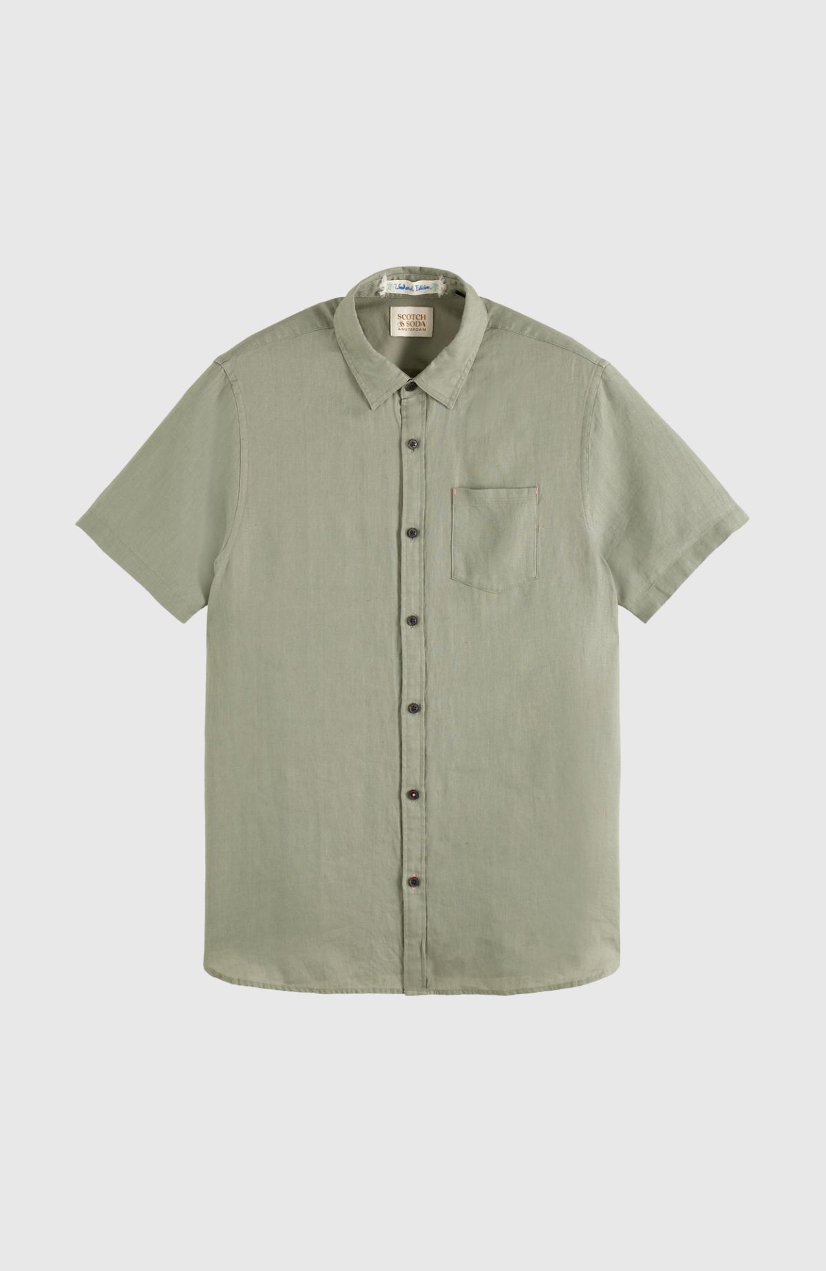 Short sleeve linen shirt - Maxx Group