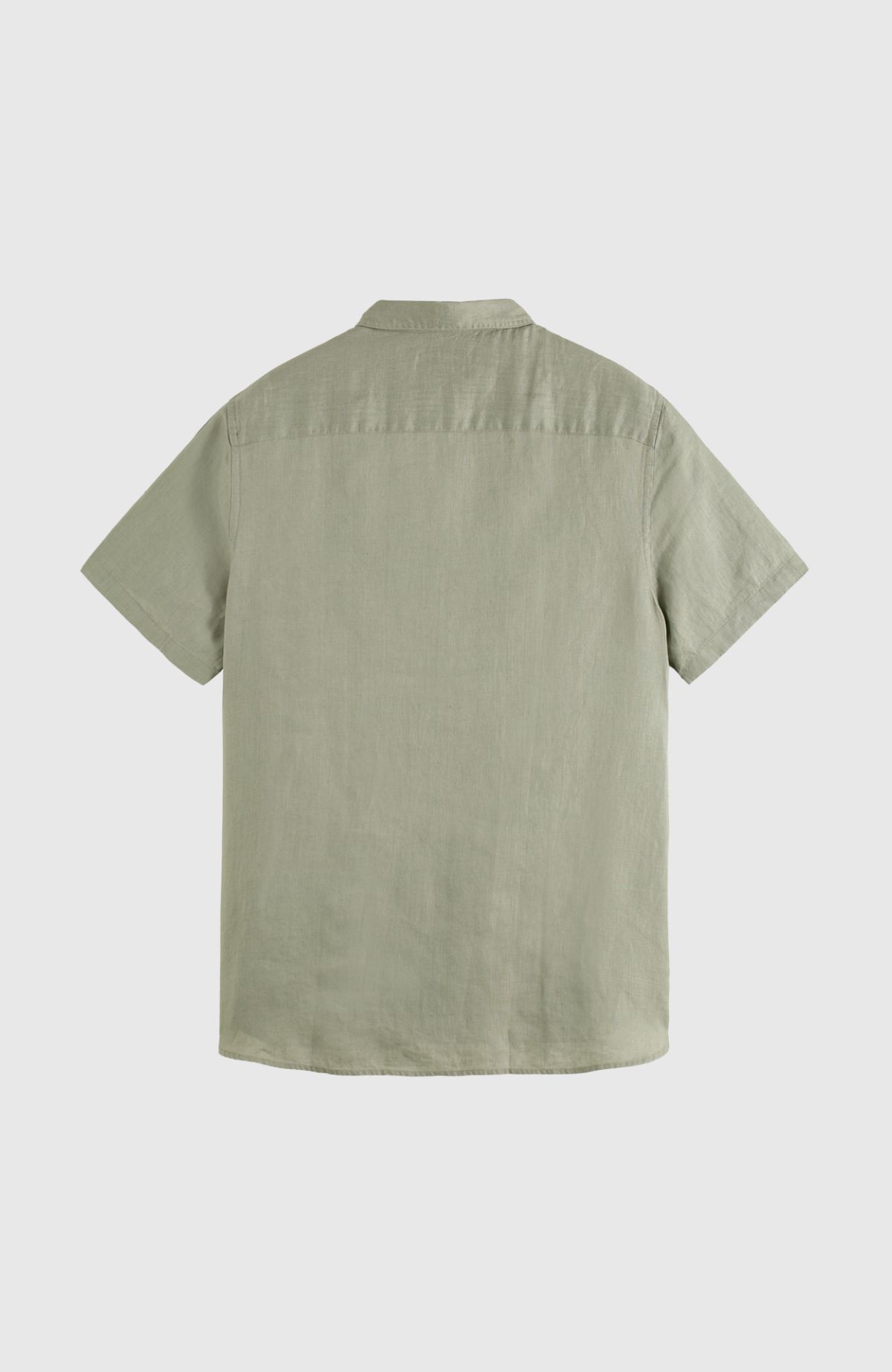 Short sleeve linen shirt