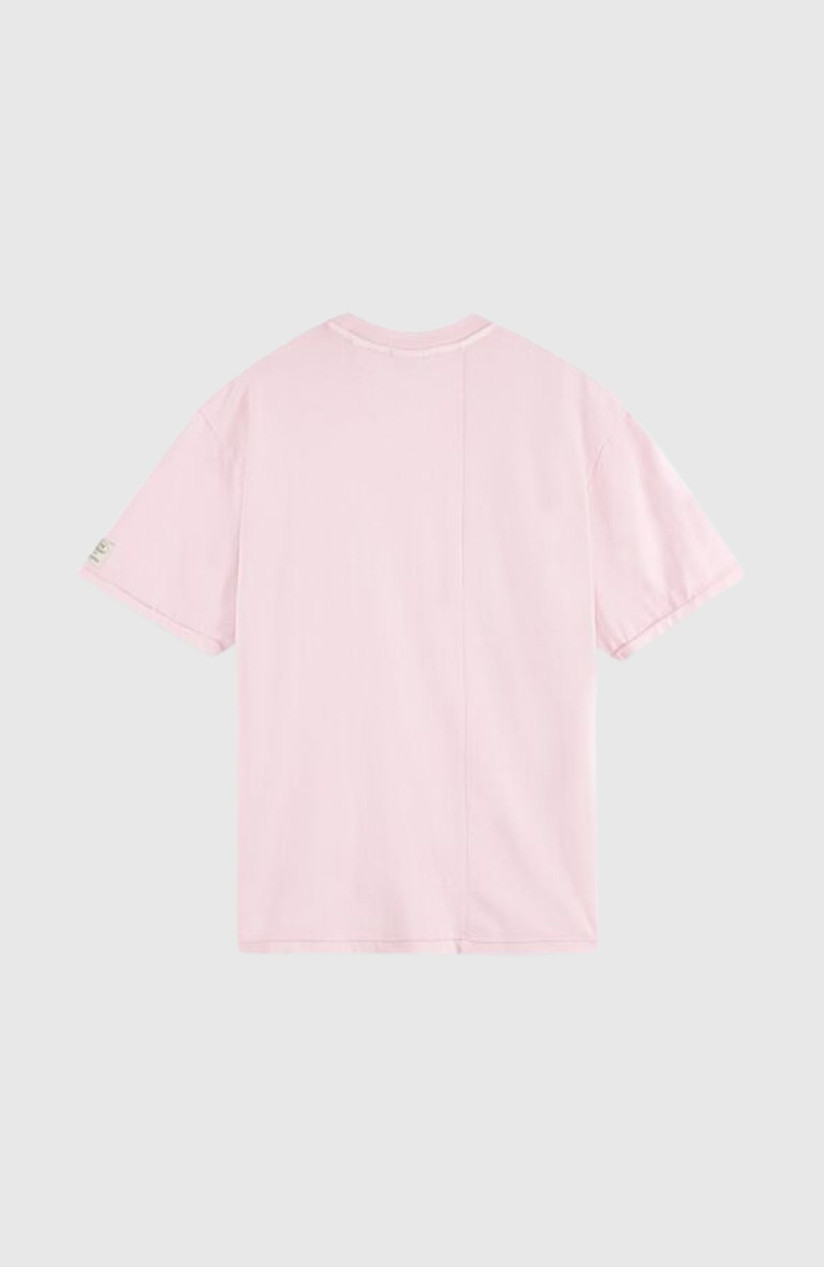 Garment dye tee with chest pocket