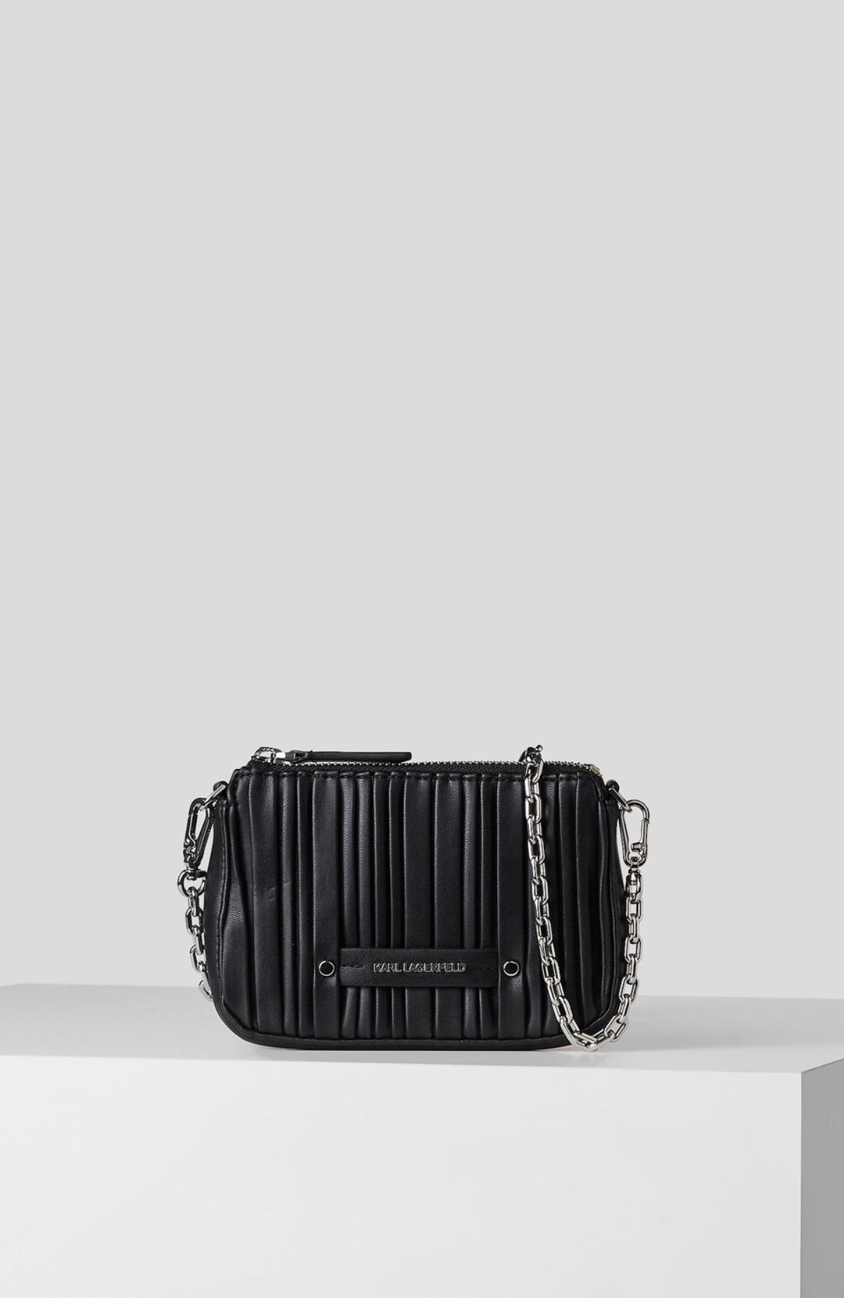 Karl Lagerfeld Woman's K/Kushion Pochette on Chain Shoulder Bag