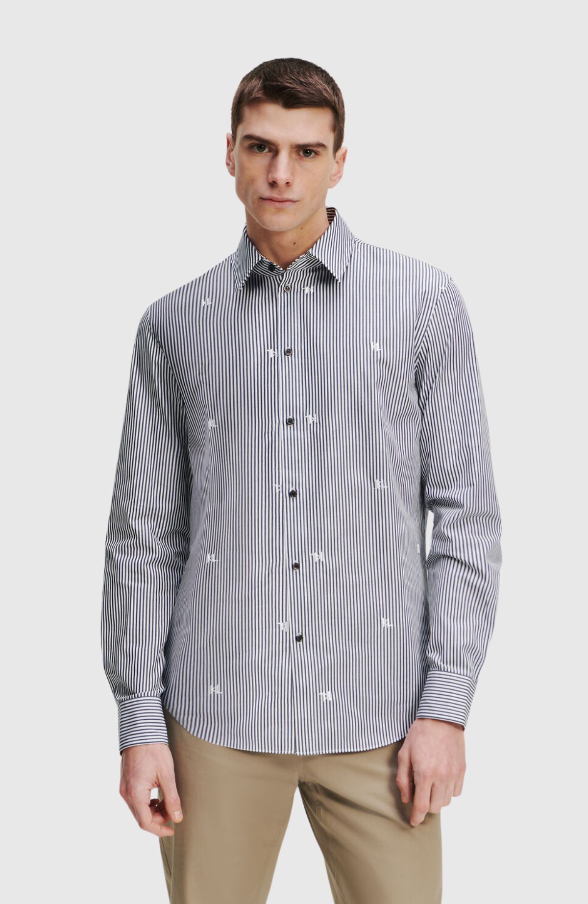 KL Jeans Man's Monogram Shirt