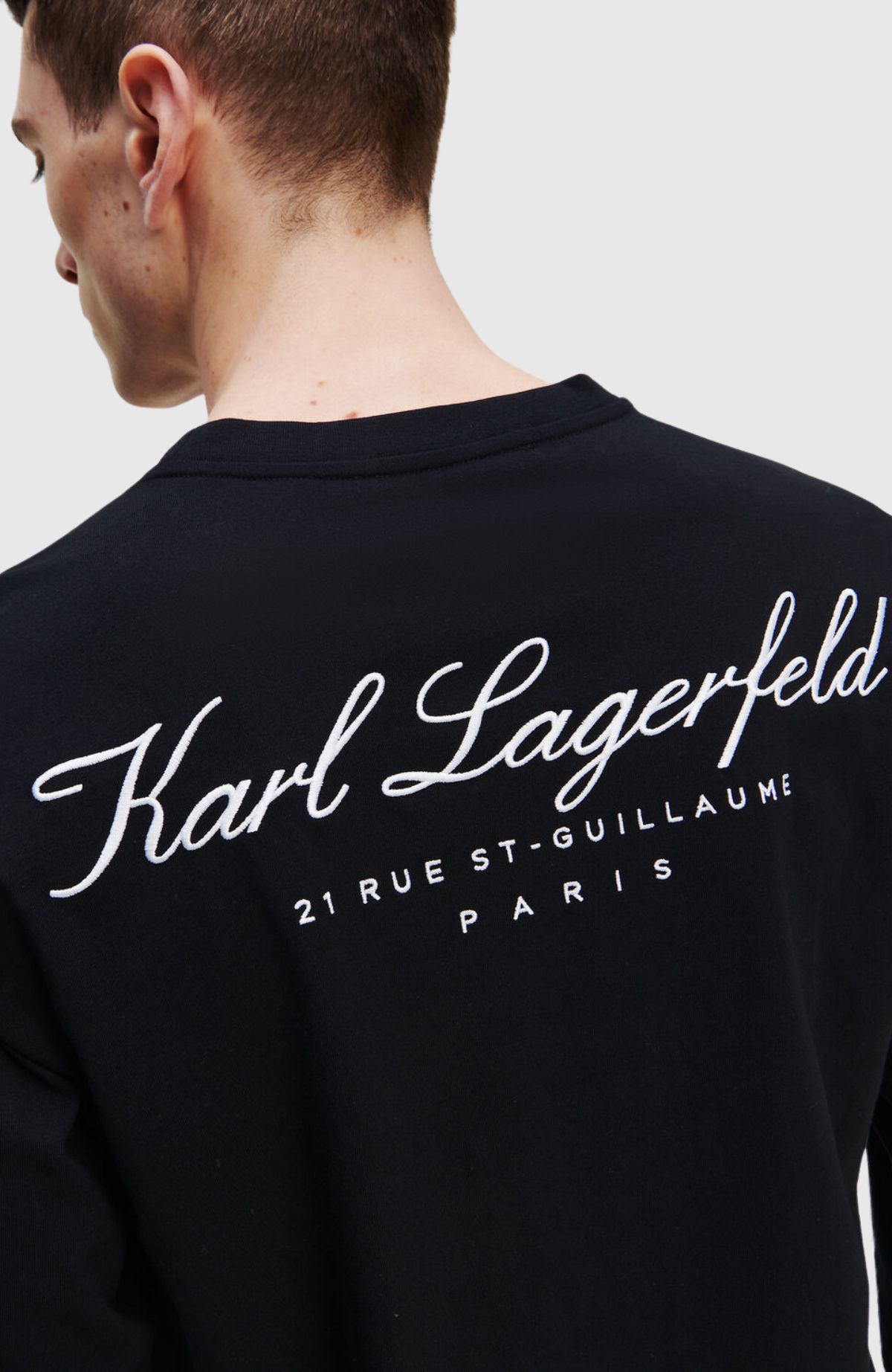 Karl Signature L/Slv T-Shirt