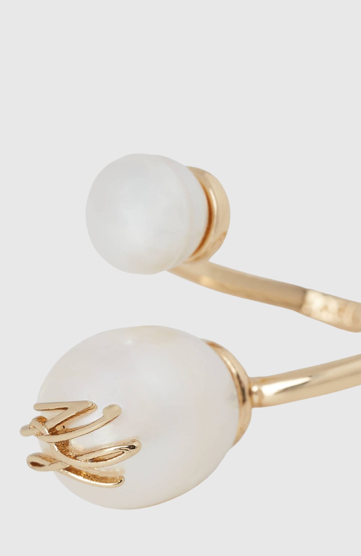 K/Autograph Pearls Dbl Ring