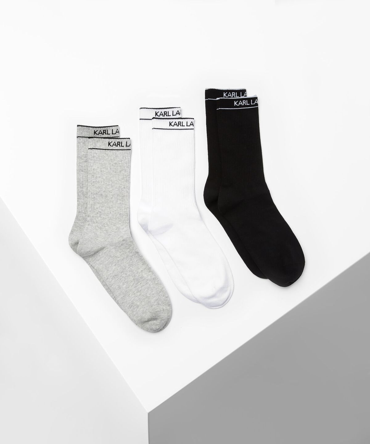 K/Essential Mid Socks 3P