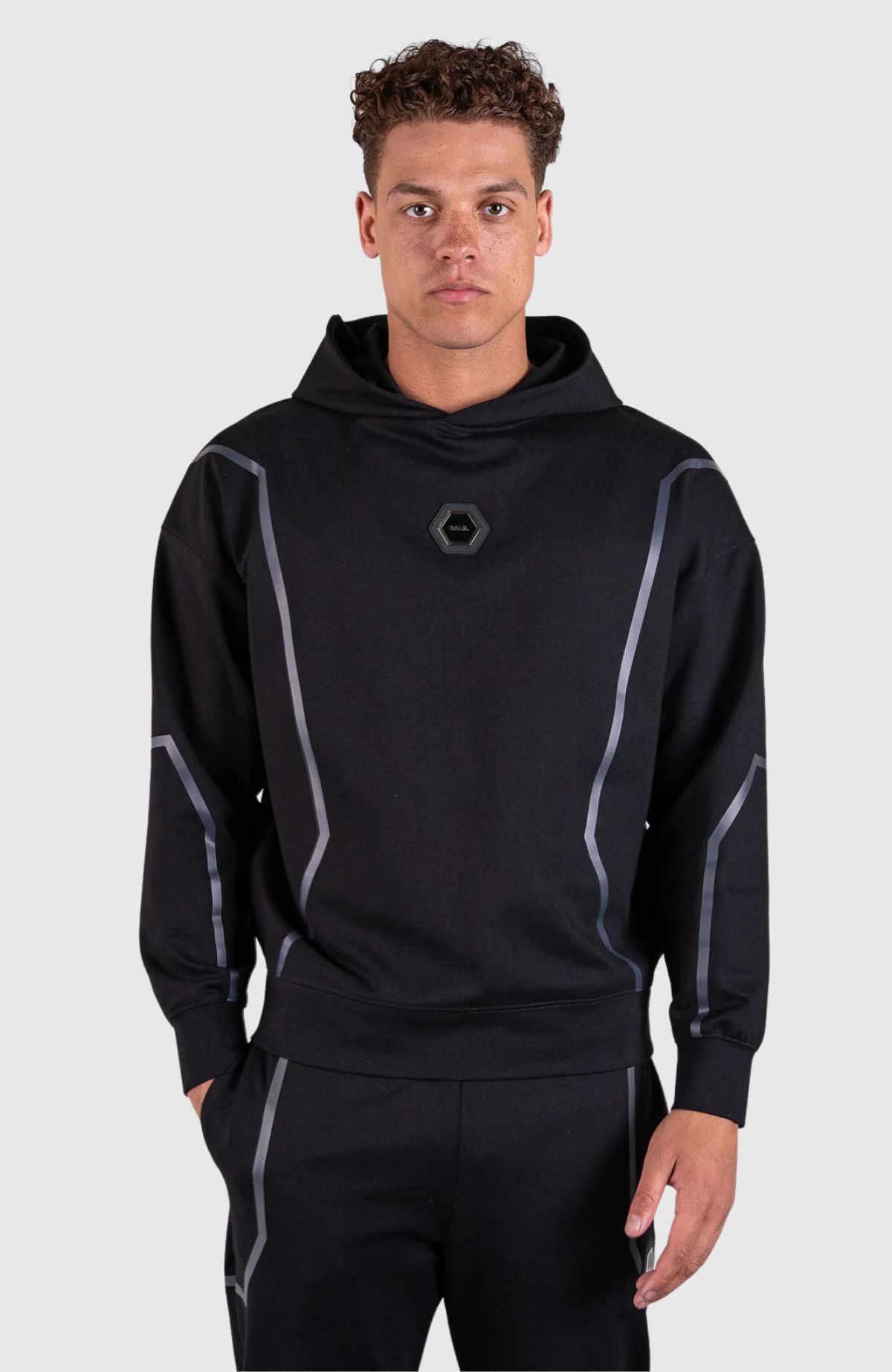 Joey Box Hex Line Hoodie - Maxx Group