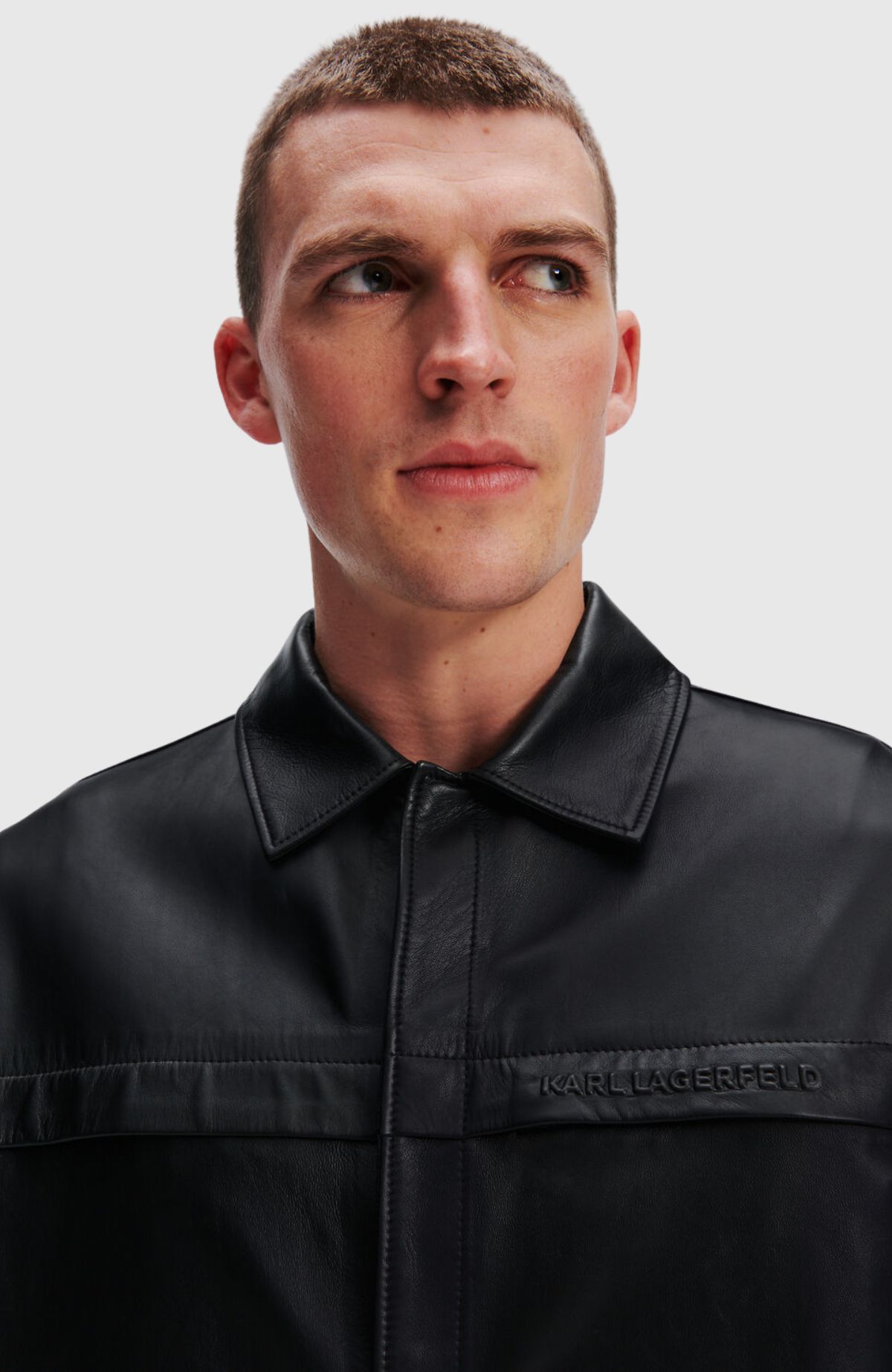 Leather Shirt W/ Pocket