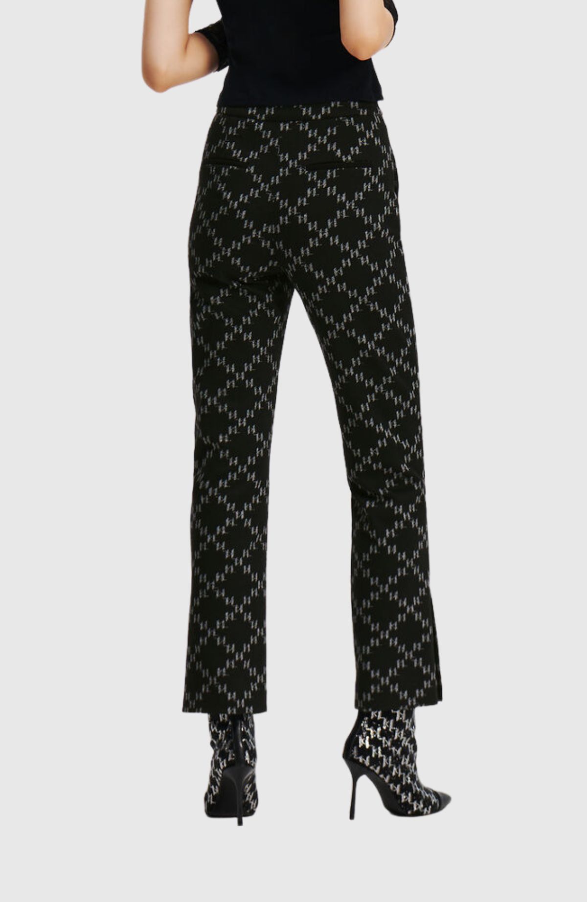 Jacquard Punto Pants