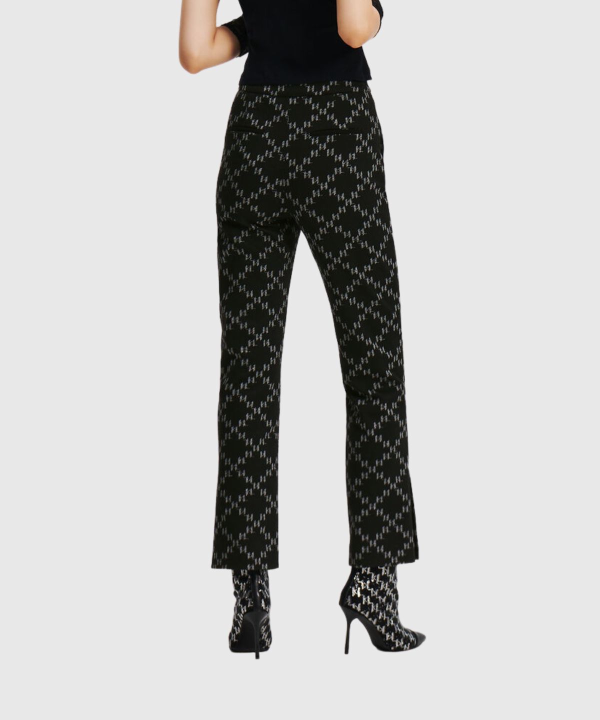 Jacquard Punto Pants