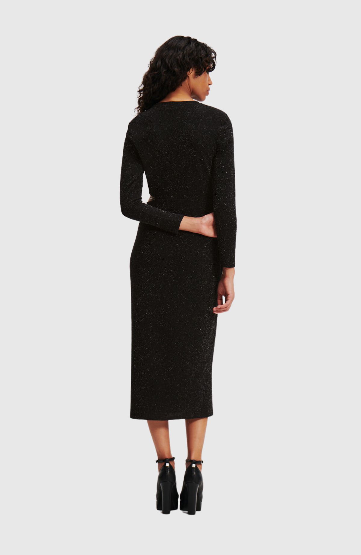 Lslv Lurex Jersey Dress