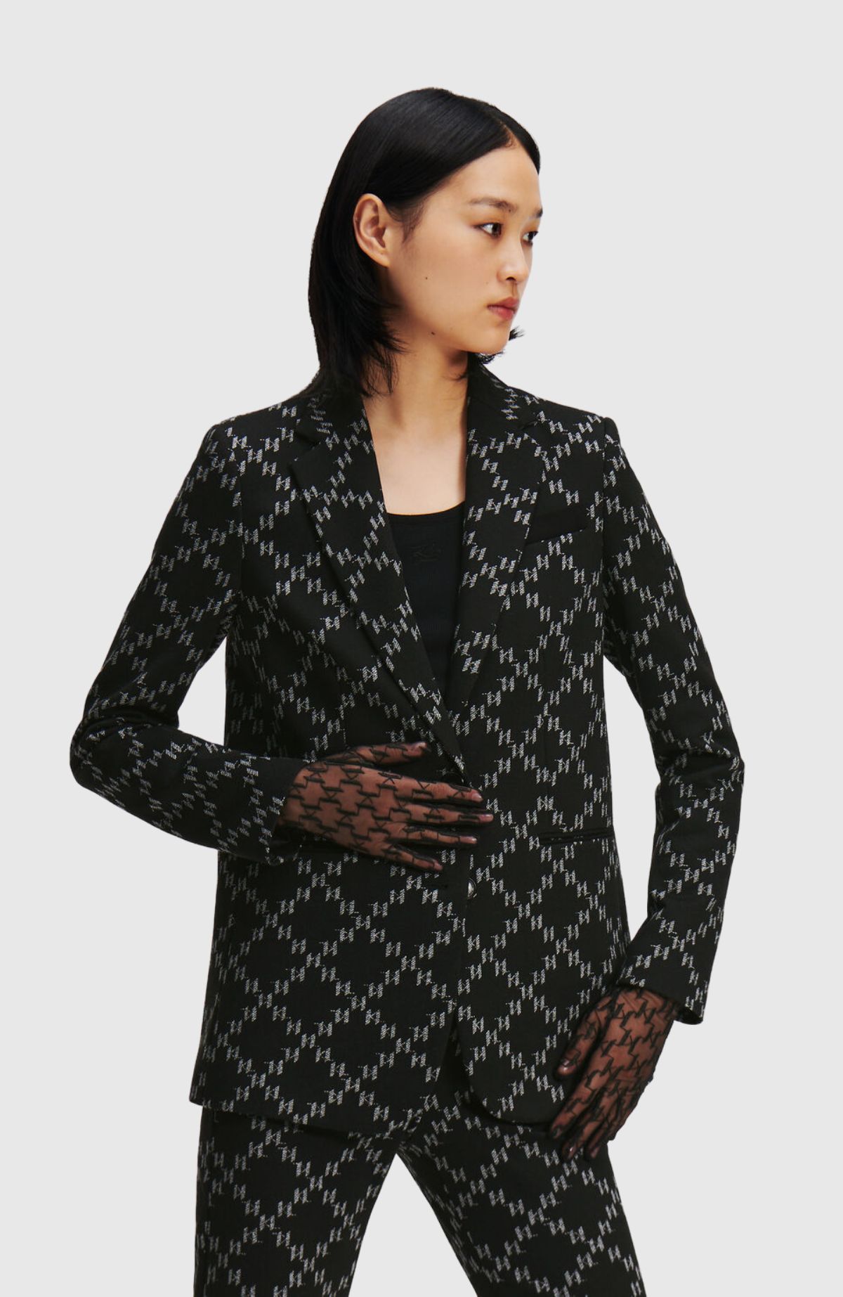 Jacquard Punto Jacket