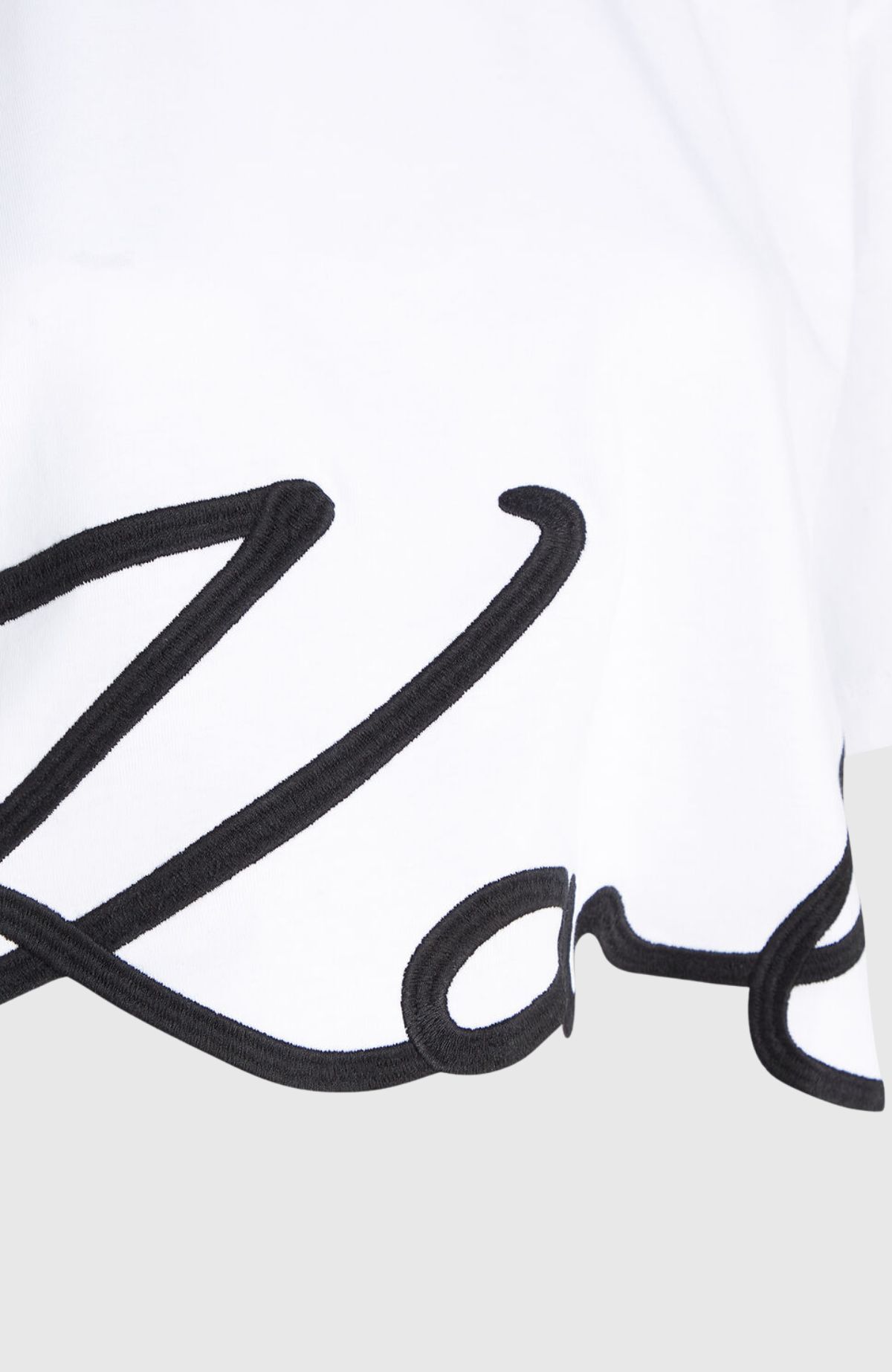 Karl Logo Hem T-Shirt