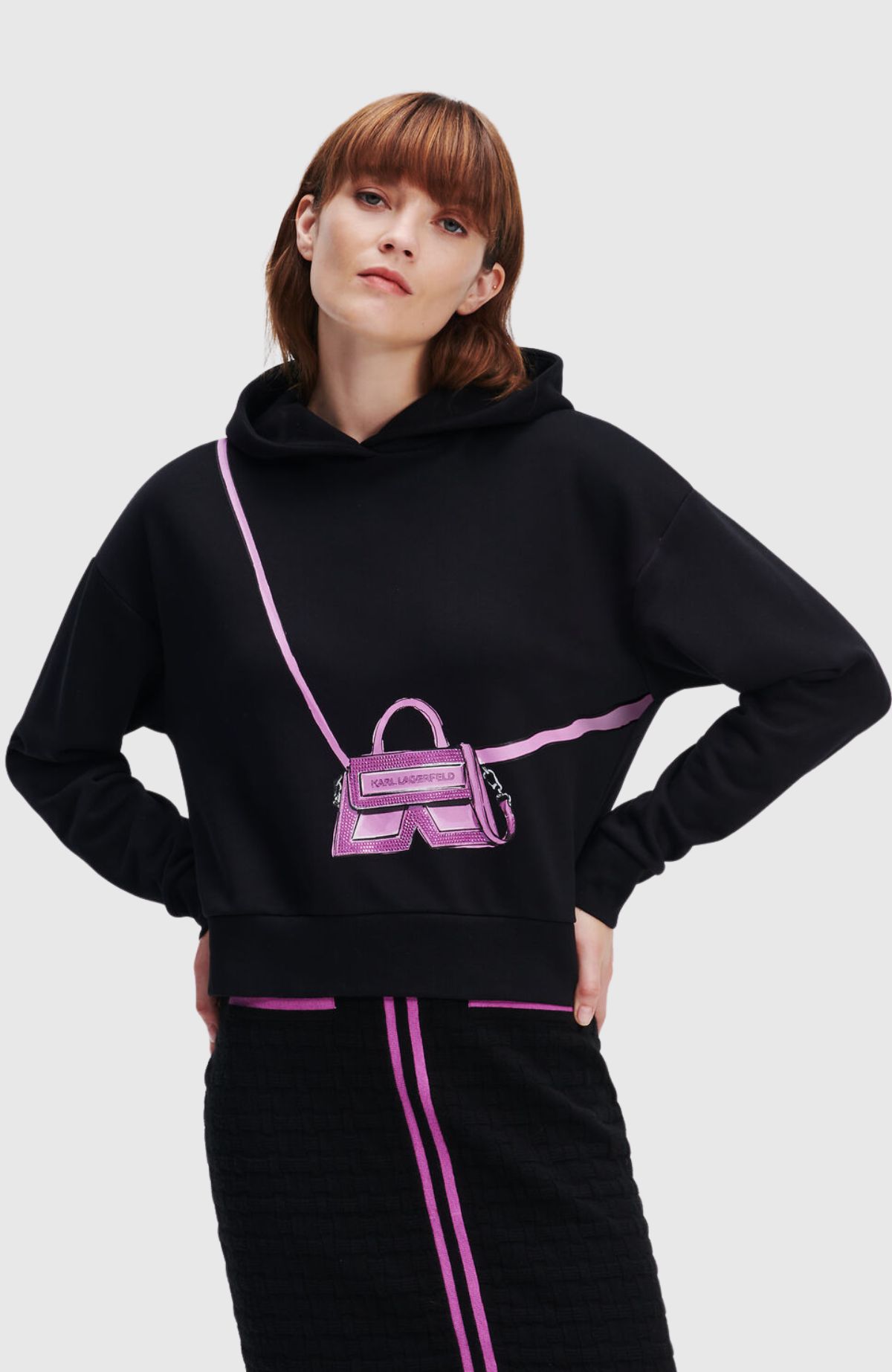 Karl K Bag Hoodie