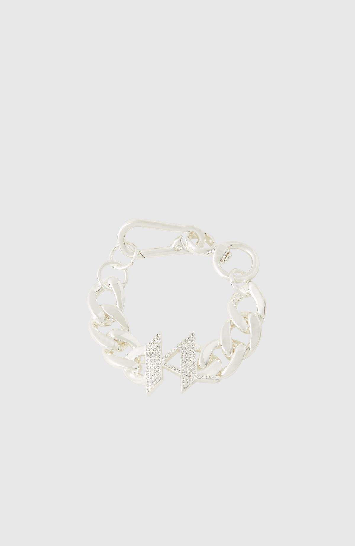 K/Monogram Chain Pave Bracelet