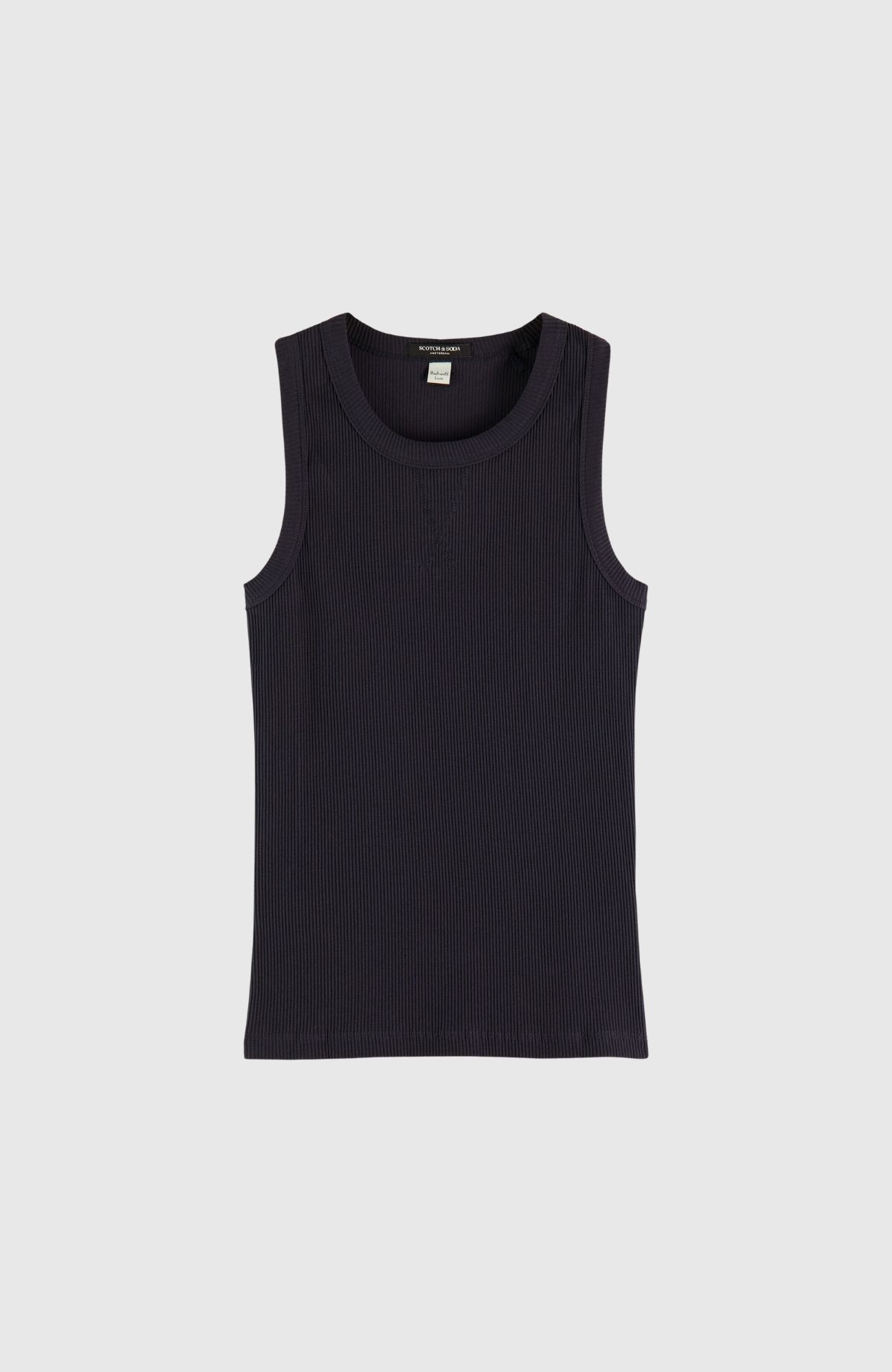 Cotton in conversion racer tank