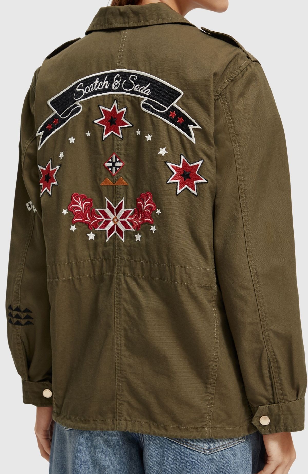 Embroidered festival jacket