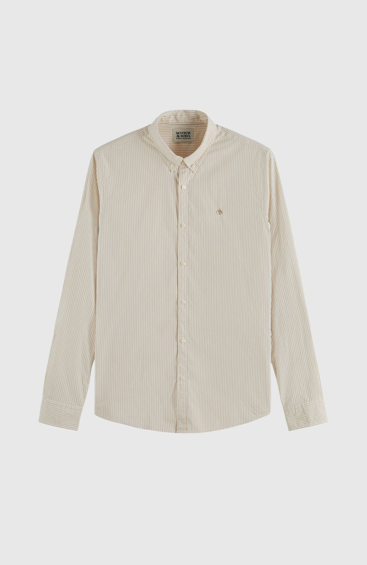 Essential stripe poplin shirt