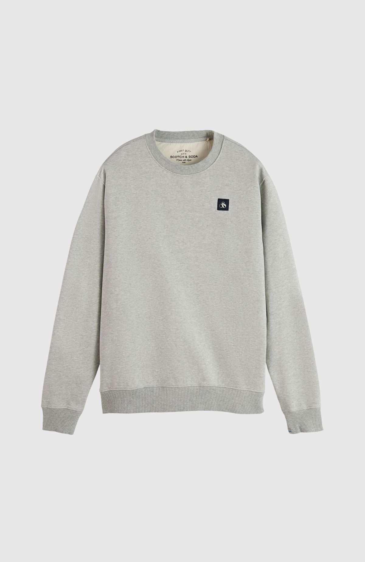 Essentials – Organic cotton felpa crewneck sweatshirt