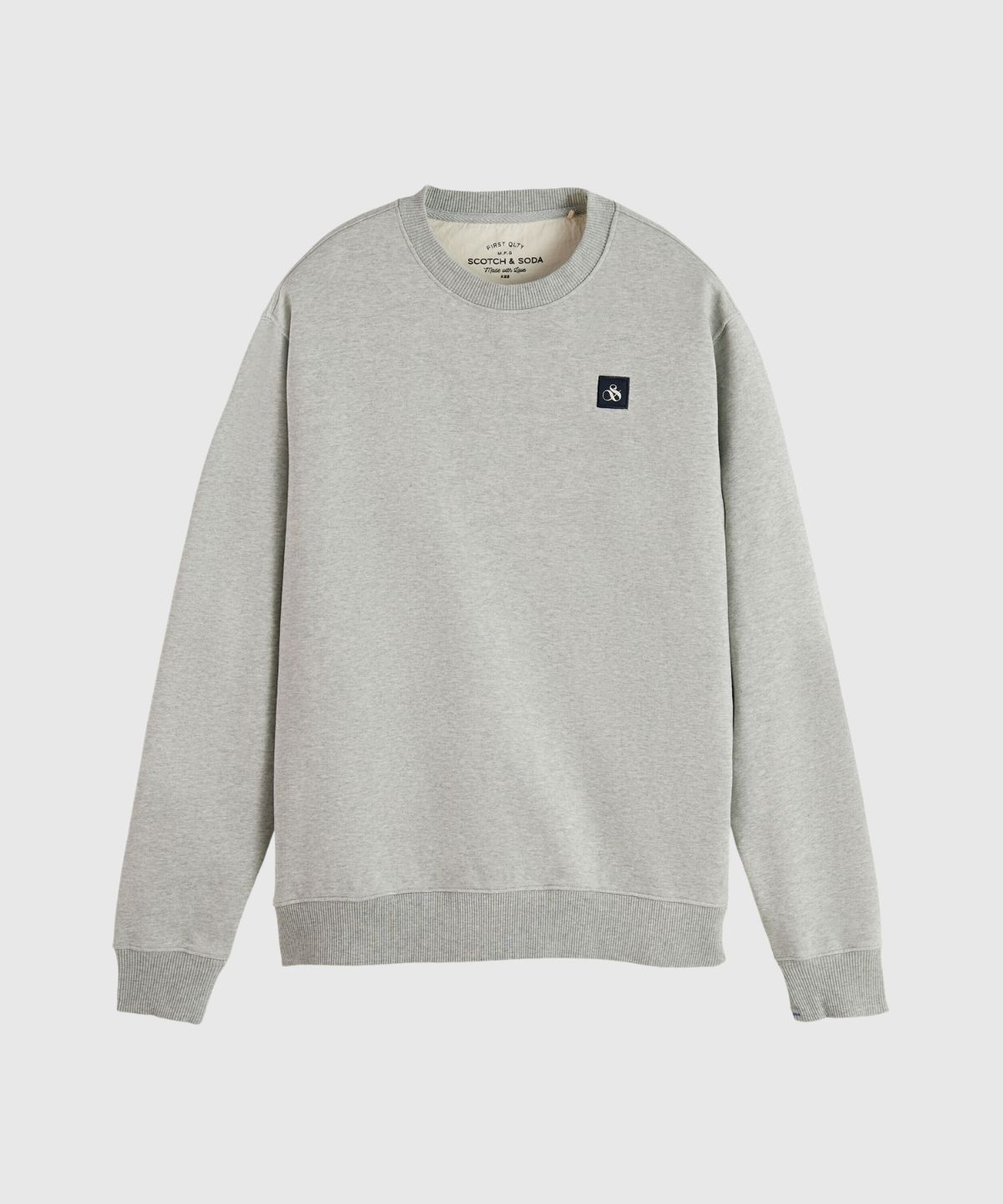 Essentials – Organic cotton felpa crewneck sweatshirt