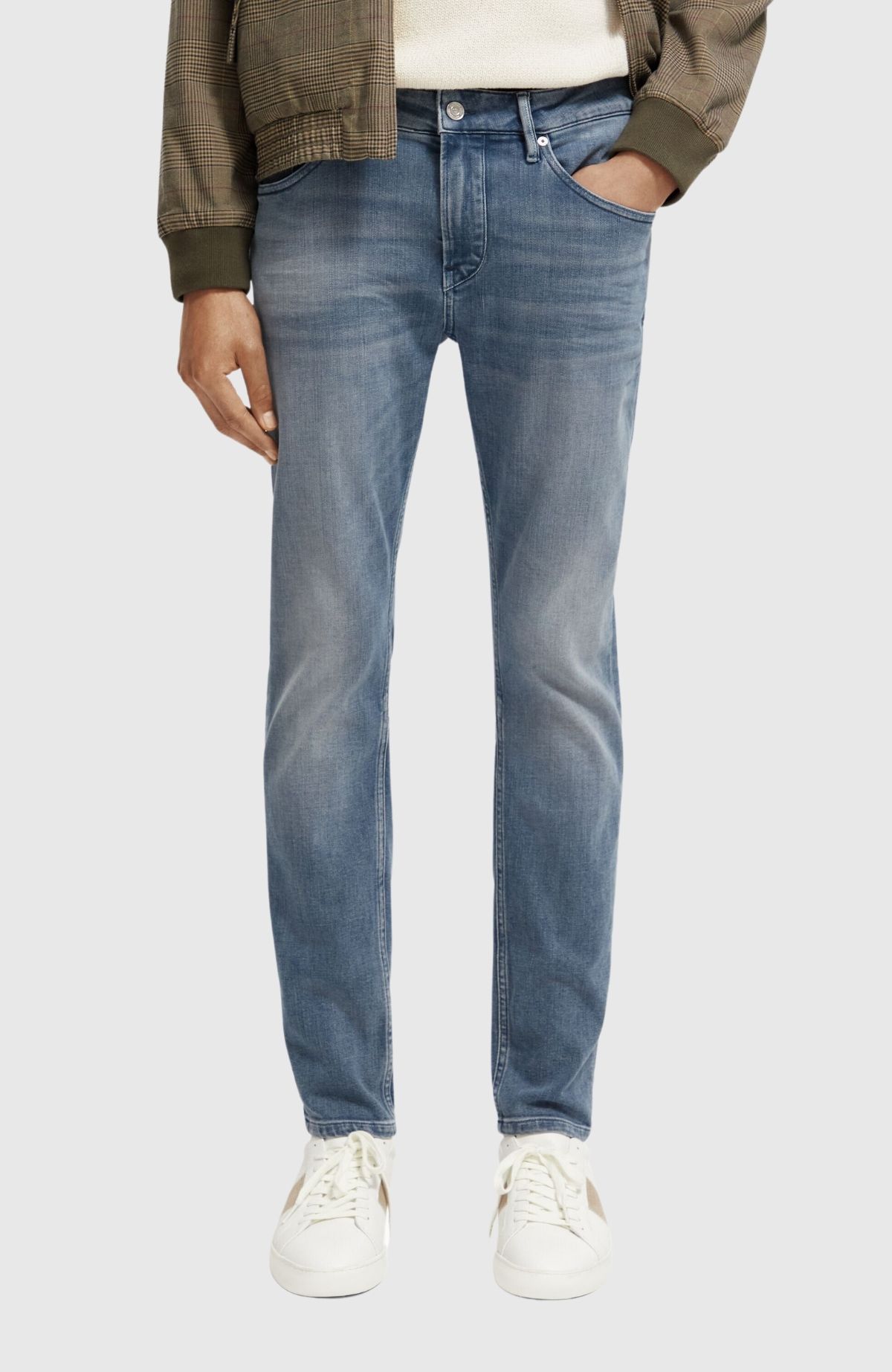 Seasonal essentials Skim skinny jeans  — Trance Blue