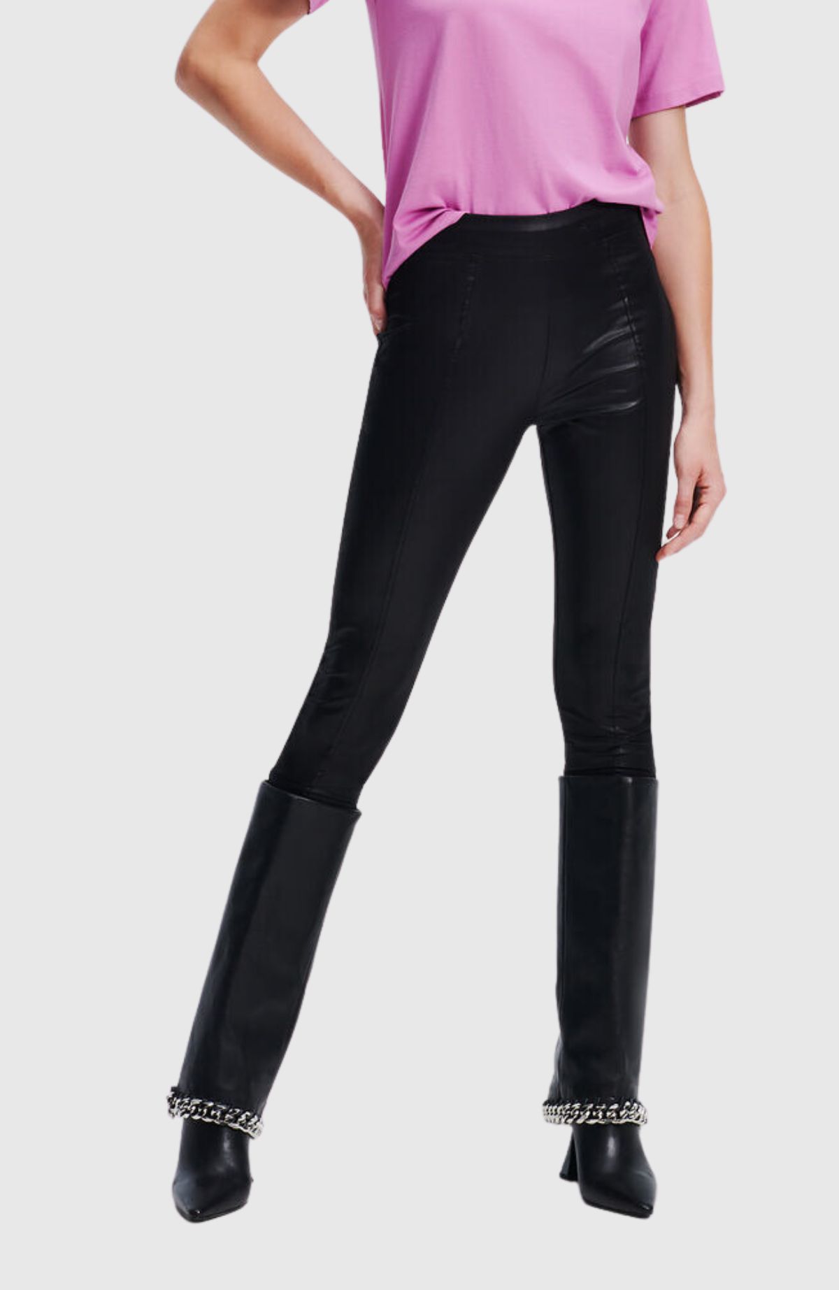 Coated Leggings