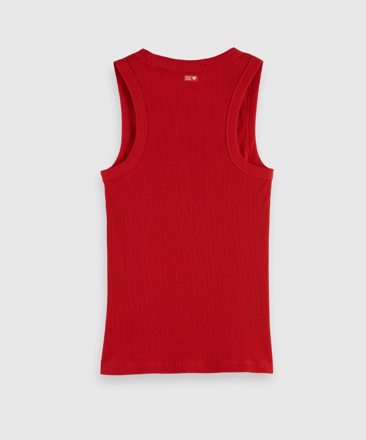 Cotton in conversion racer tank