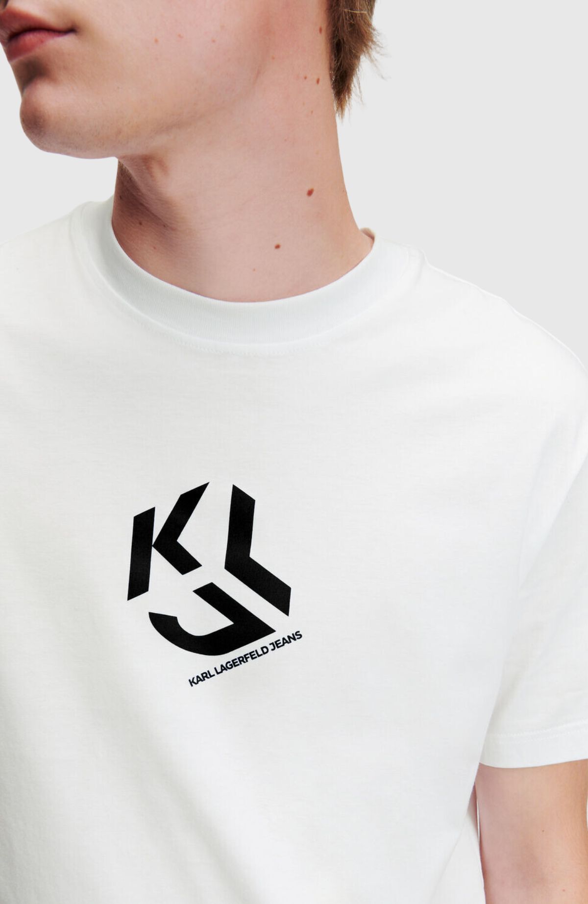 KLJ Regular Monogram Sslv Tee - Maxx Group