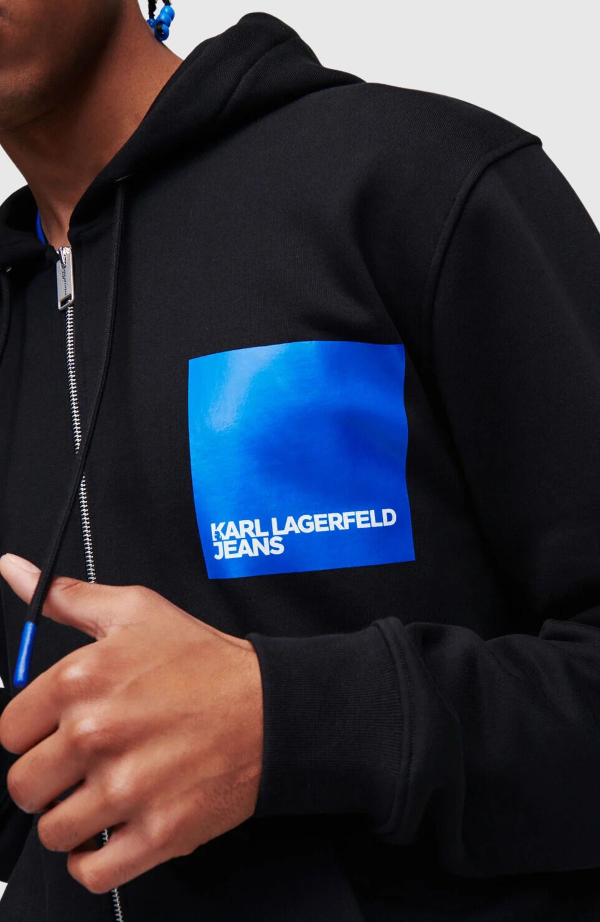 KLJ Regular Zip Up Hoodie